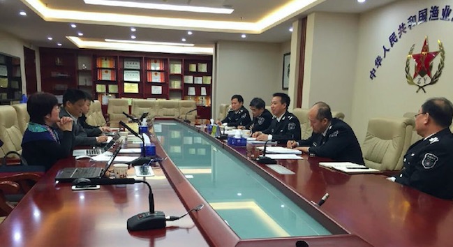 雷火·竞技电竞网站互联董事长杨冰之、总经理郑爱军一行拜访国家渔业船舶检验局