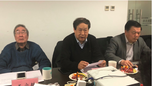 专家从左至右：王安耕、汪玉凯、周德铭