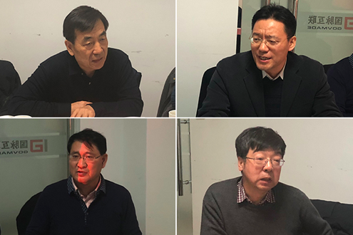 专家：兰惠（左上）、单志广（右上）、穆勇（左下）、唐建平（右下）